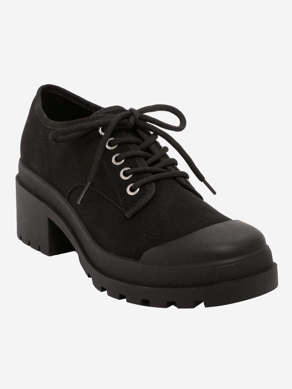 Chinese Laundry Black Heel Loafers